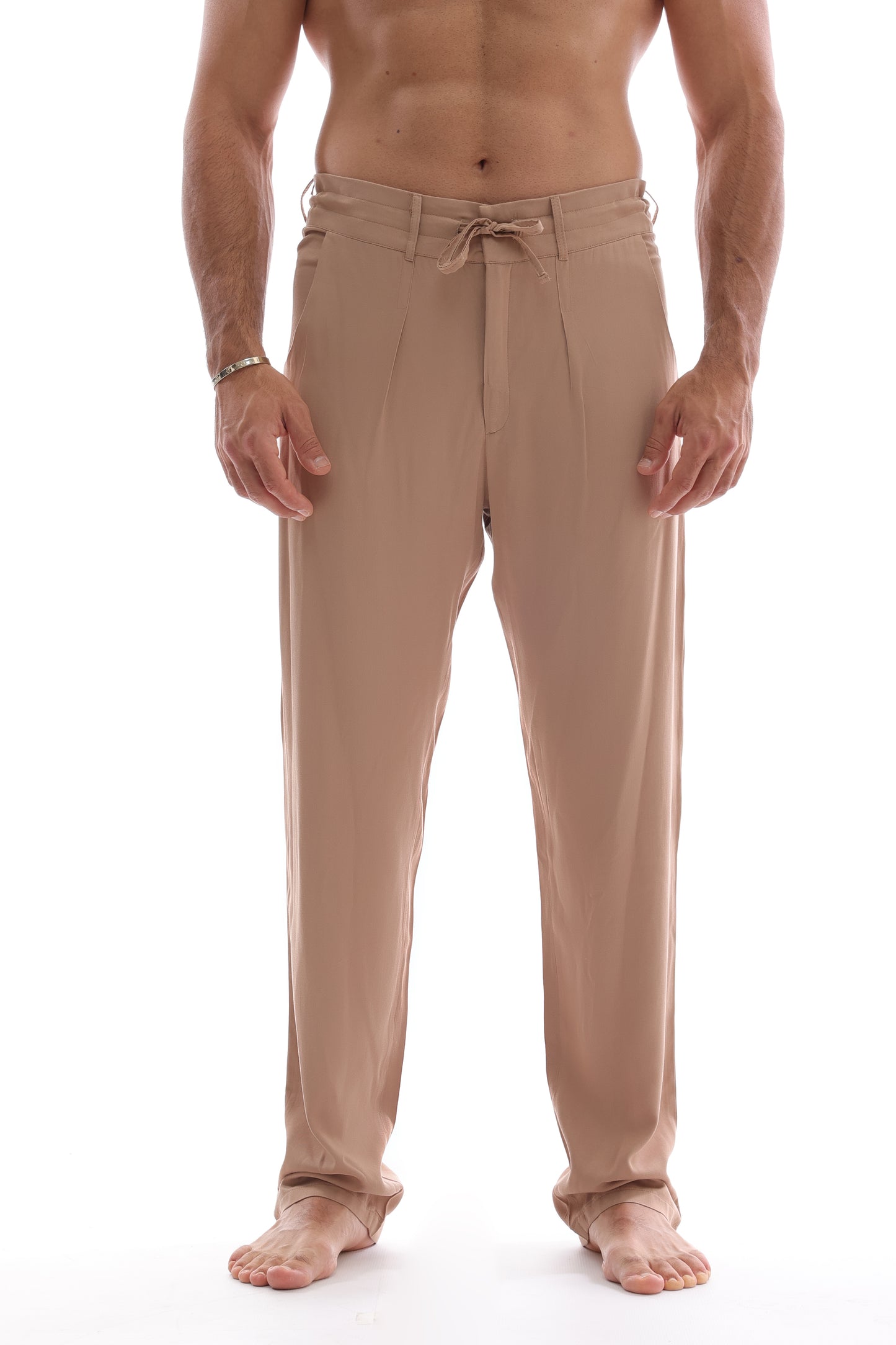 Wide Pants Beige