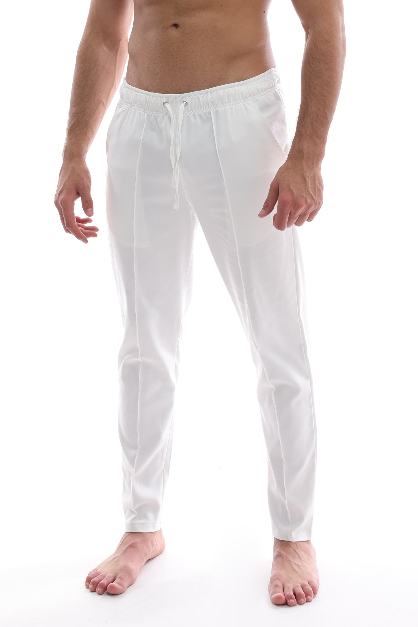 Lined Pants White